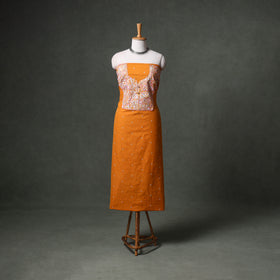 Patchwork Jacquard Buti Cotton Unstitched Kurta Material (2.5M) 90