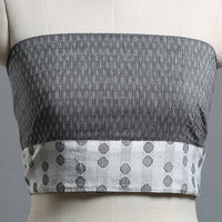 Grey - Jacquard Cotton Blouse Piece 05