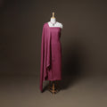 Plain Woolen Unstitched Dress Material: Kurta, Bottom with Dupatta 08