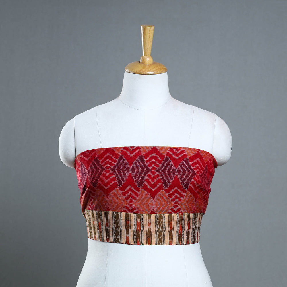 Cotton Pochampally Ikat Blouse Piece 09