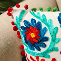 Suzani Embroidery Cushion Cover