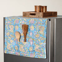 Handmade Cotton Fridge Top Cover with Multiple Pockets 37