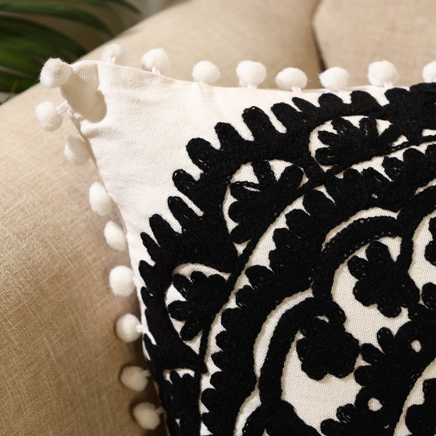 Suzani Embroidery Cushion Cover