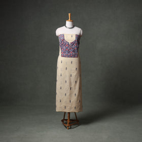Patchwork Jacquard Buti Cotton Unstitched Kurta Material (2.5M) 99