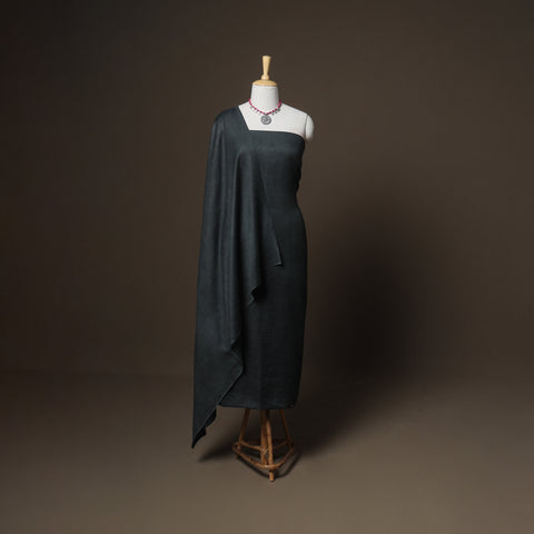 Plain Woolen Unstitched Dress Material: Kurta, Bottom with Dupatta 10