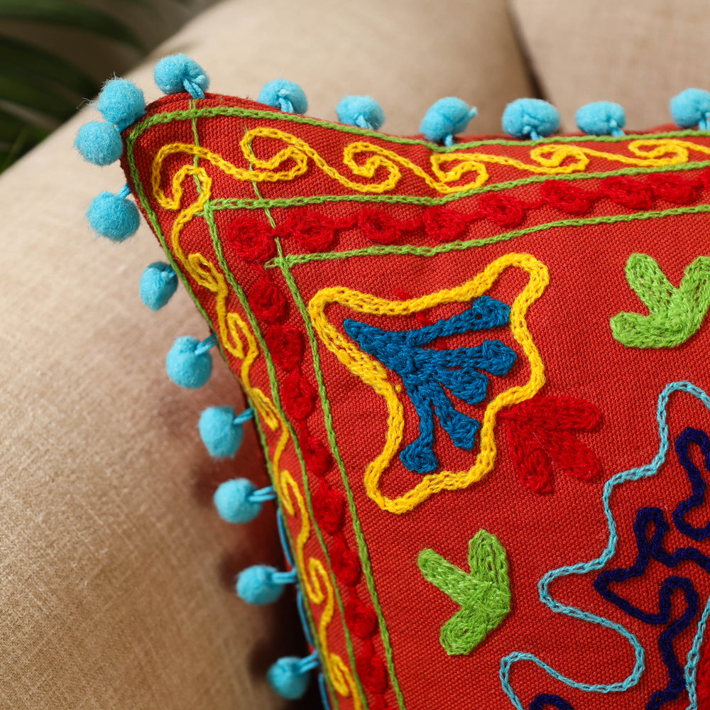 Suzani Embroidery Cushion Cover