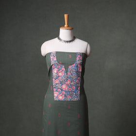 Patchwork Jacquard Buti Cotton Unstitched Kurta Material (2.5M) 102