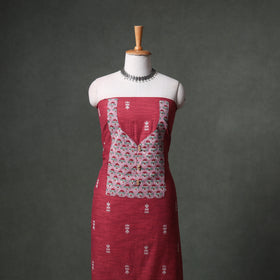 Patchwork Jacquard Buti Cotton Unstitched Kurta Material (2.5M) 105