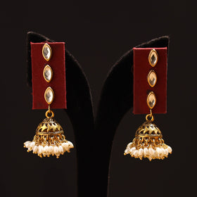 Ragini Stone Work Fabart GS Jhumka Earrings