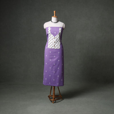 Patchwork Jacquard Buti Cotton Unstitched Kurta Material (2.5M) 106