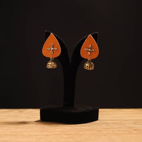 Priya Stone Work Fabart GS Jhumka Earrings