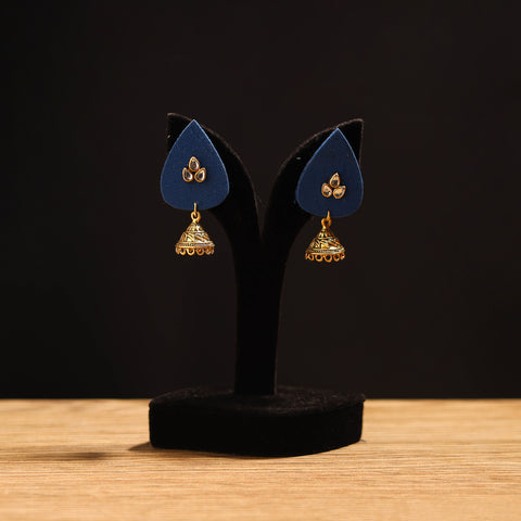 Mehek Stone Work Fabart GS Jhumka Earrings