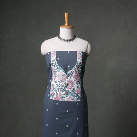 Patchwork Jacquard Buti Cotton Unstitched Kurta Material (2.5M) 110