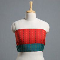 Red - Jacquard Cotton Blouse Piece 41