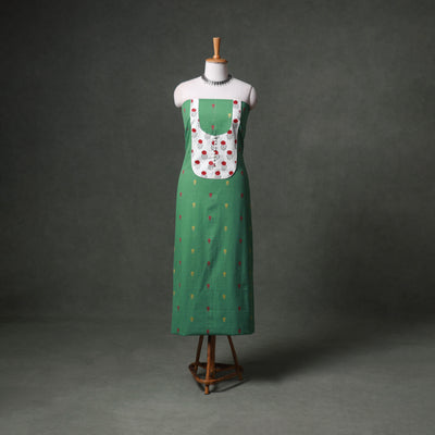 Patchwork Jacquard Buti Cotton Unstitched Kurta Material (2.5M) 111
