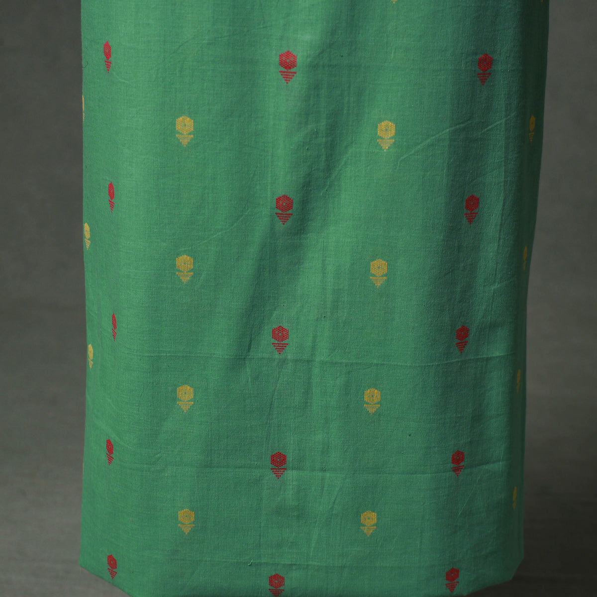 Patchwork Jacquard Buti Cotton Unstitched Kurta Material (2.5M) 111