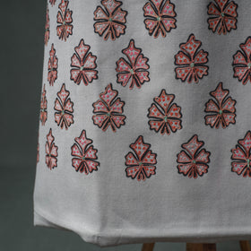 Kashmiri Aari Hand Embroidered Pure Merino Wool Unstitched Dress Material: Kurta, Bottom with Dupatta 17