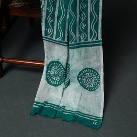 Kutch Hand Block Batik Print Cotton 3pc Unstitched Dress Material Suit Set 52