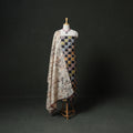 Pure Handloom Tussar Silk Hand Batik Print Unstitched Dress Material: Kurta with Dupatta 03