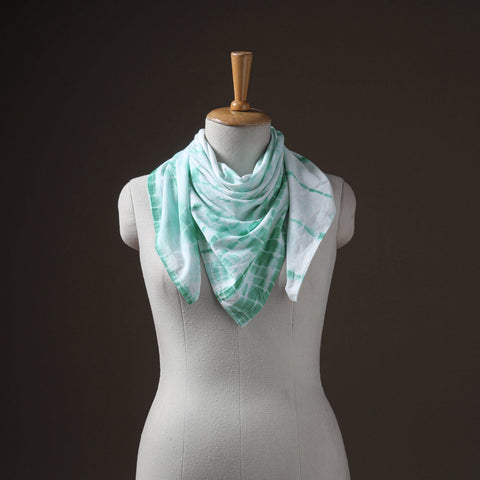 Pure Cotton Shibori Tie-Dye Scarf 22