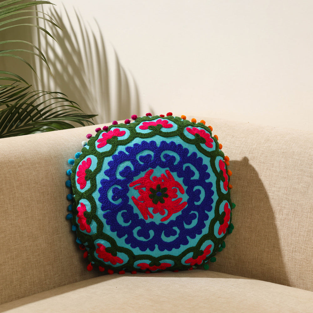 Suzani Embroidery Cushion Cover