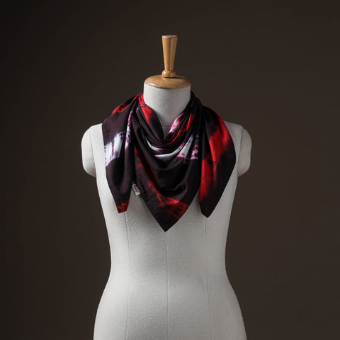 Pure Cotton Shibori Tie-Dye Scarf 24