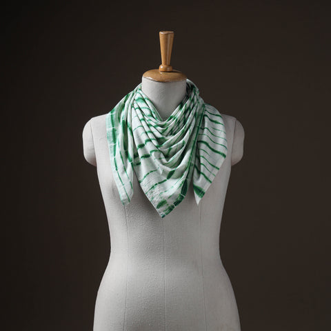 Pure Cotton Shibori Tie-Dye Scarf 25