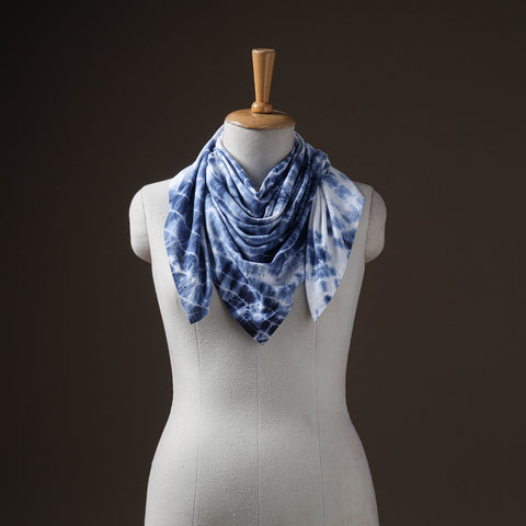 Pure Cotton Shibori Tie-Dye Scarf 26