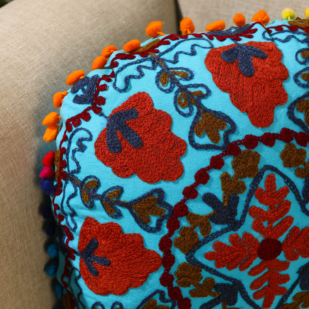 Suzani Embroidery Cushion Cover