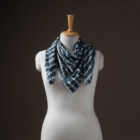 Pure Cotton Shibori Tie-Dye Scarf 29