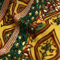 ajrakh kurta material