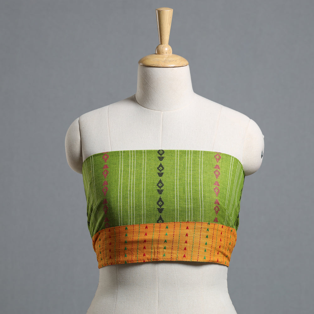 Green - Jacquard Cotton Blouse Piece 67