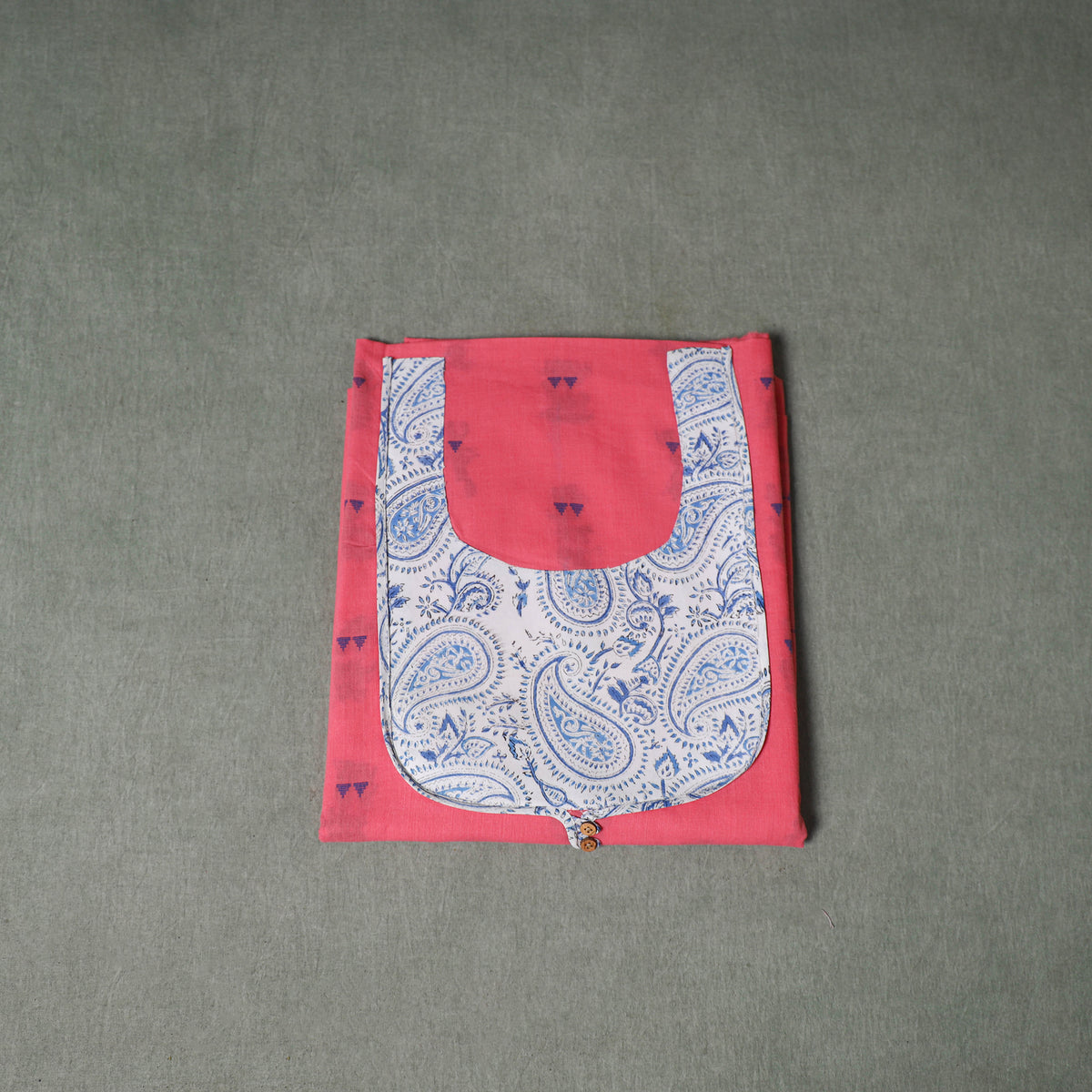 Patchwork Jacquard Buti Cotton Unstitched Kurta Material (2.5M) 92