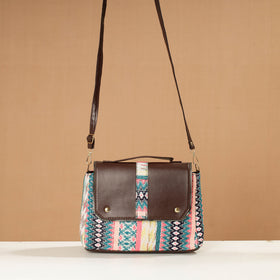 Multicolor Handcrafted Printed Sling Bag