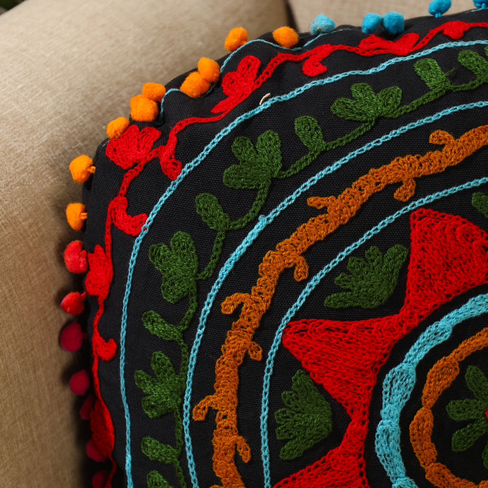 Suzani Embroidery Cushion Cover