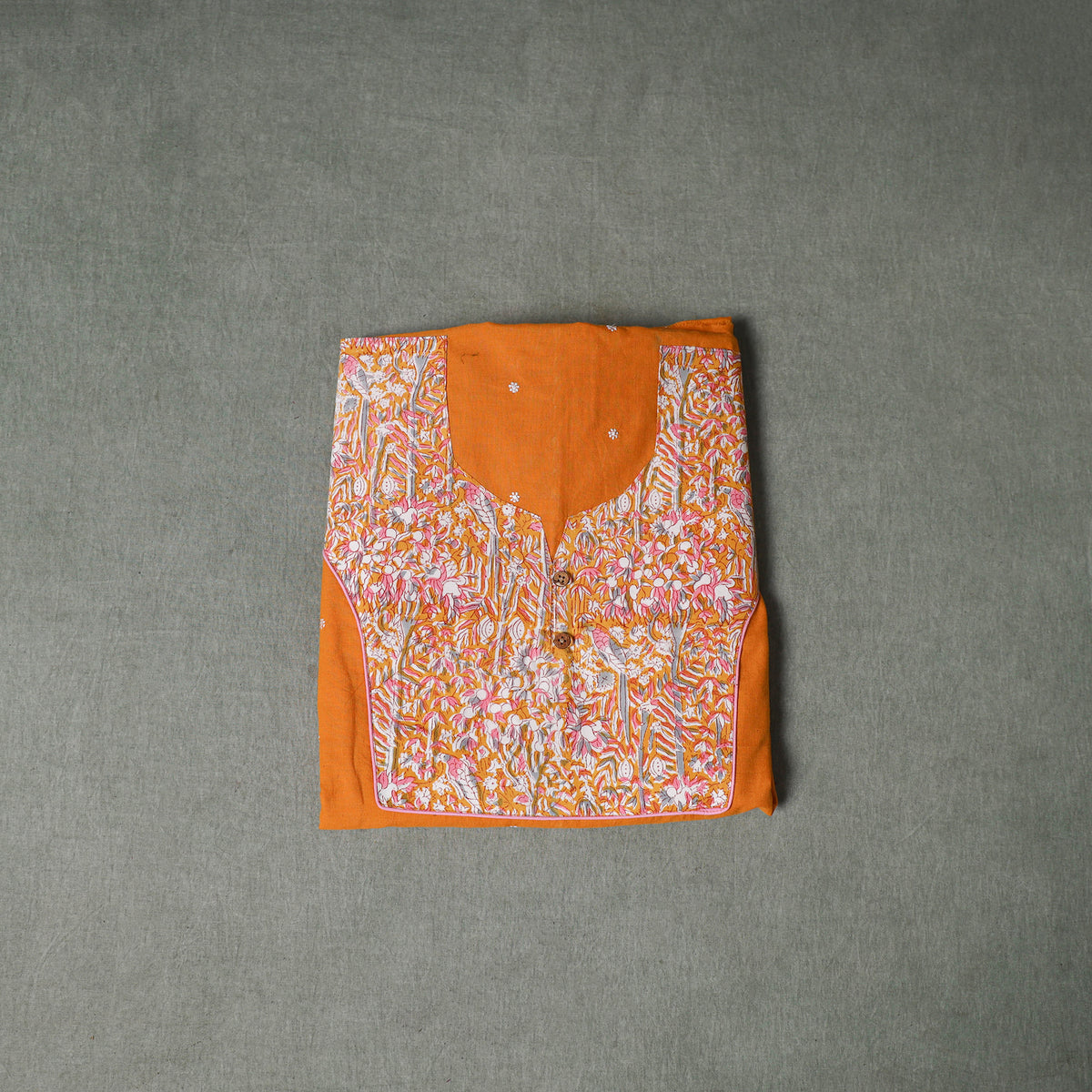 Patchwork Jacquard Buti Cotton Unstitched Kurta Material (2.5M) 90