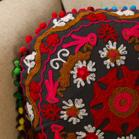 Suzani Embroidery Cushion Cover