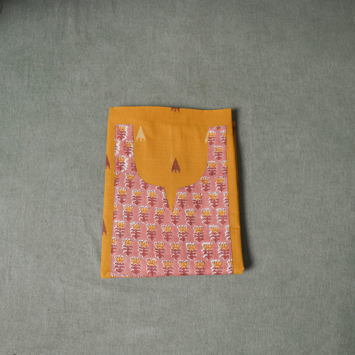 Patchwork Jacquard Buti Cotton Unstitched Kurta Material (2.5M) 87
