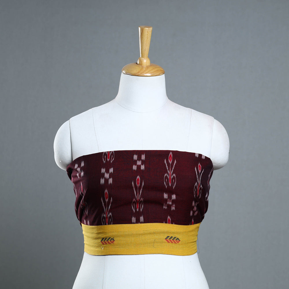 Handmade Cotton Sambalpuri Ikat Blouse Piece 75