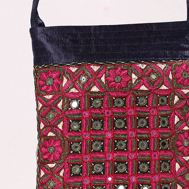 Embroidery Sling Bag
