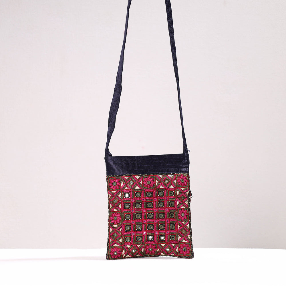 Embroidery Sling Bag
