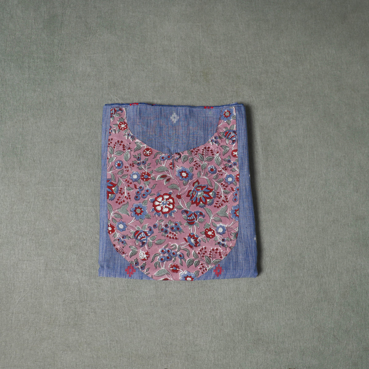 Patchwork Jacquard Buti Cotton Unstitched Kurta Material (2.5M) 81
