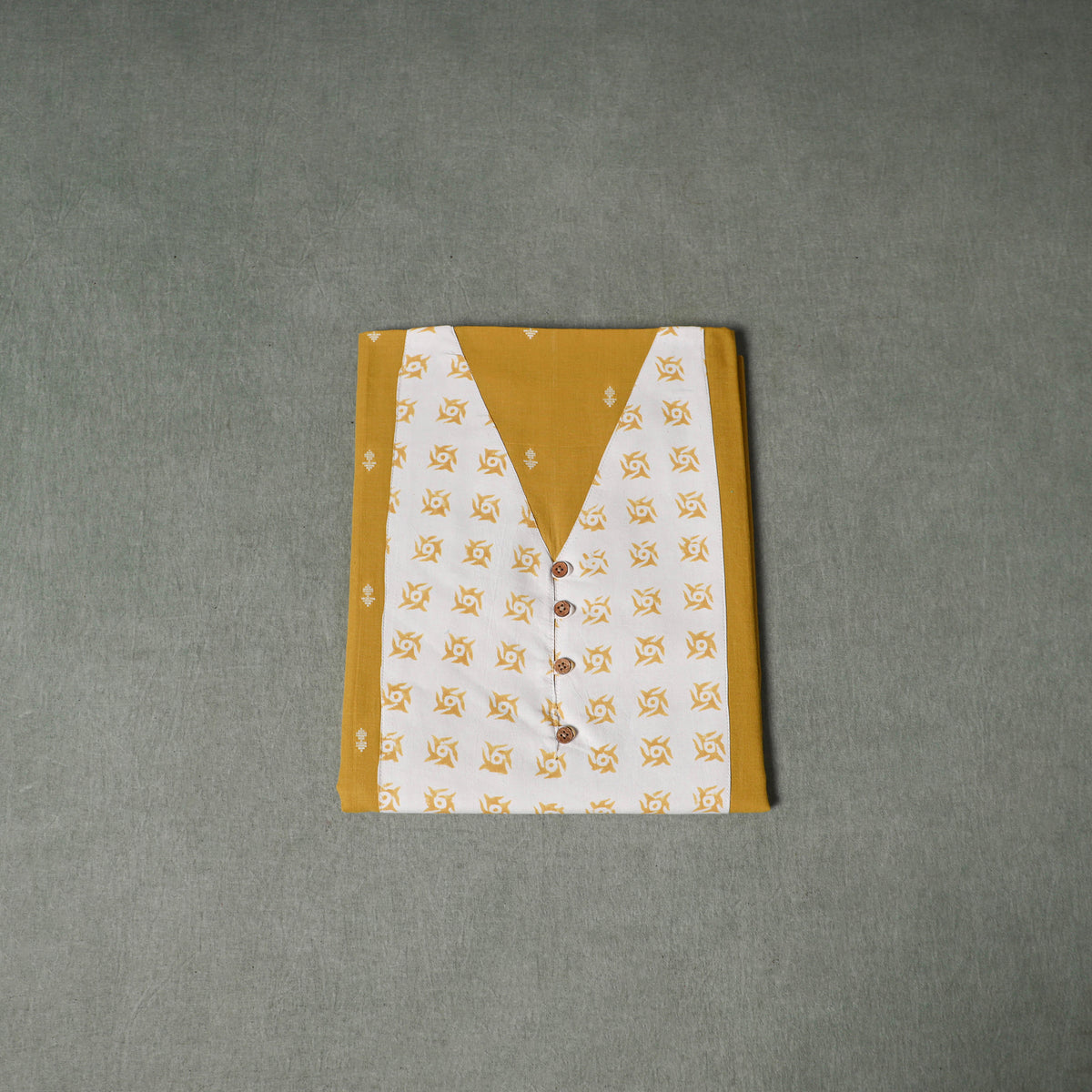 Patchwork Jacquard Buti Cotton Unstitched Kurta Material (2.5M) 77