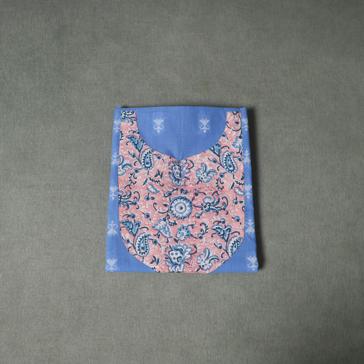 Patchwork Jacquard Buti Cotton Unstitched Kurta Material (2.5M) 75