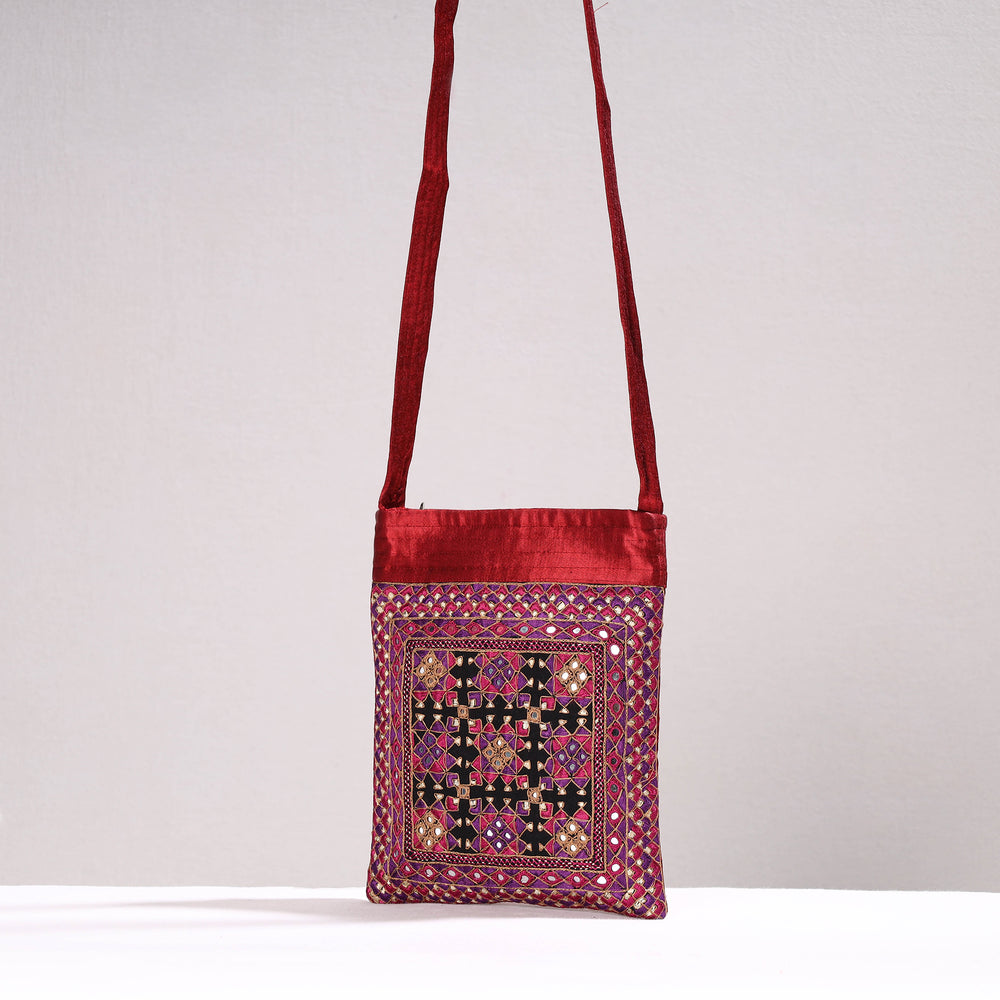 Embroidery Sling Bag
