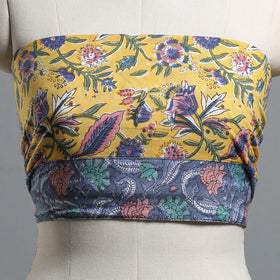 Buy Block Printed Cotton Blouse Piece 81 