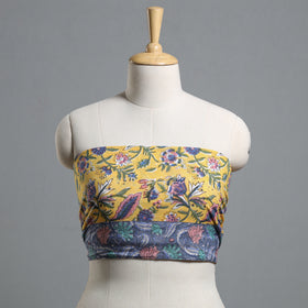 Buy Block Printed Cotton Blouse Piece 81 