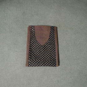 Patchwork Mangalagiri Handloom Cotton Unstitched Kurta Material (2.5m) 53
