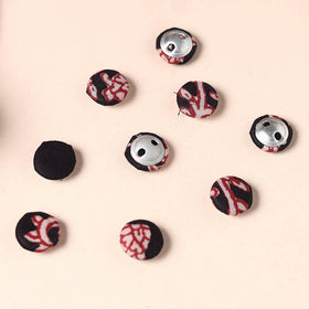  Buttonbaaz Handmade Fabric Button Small 
