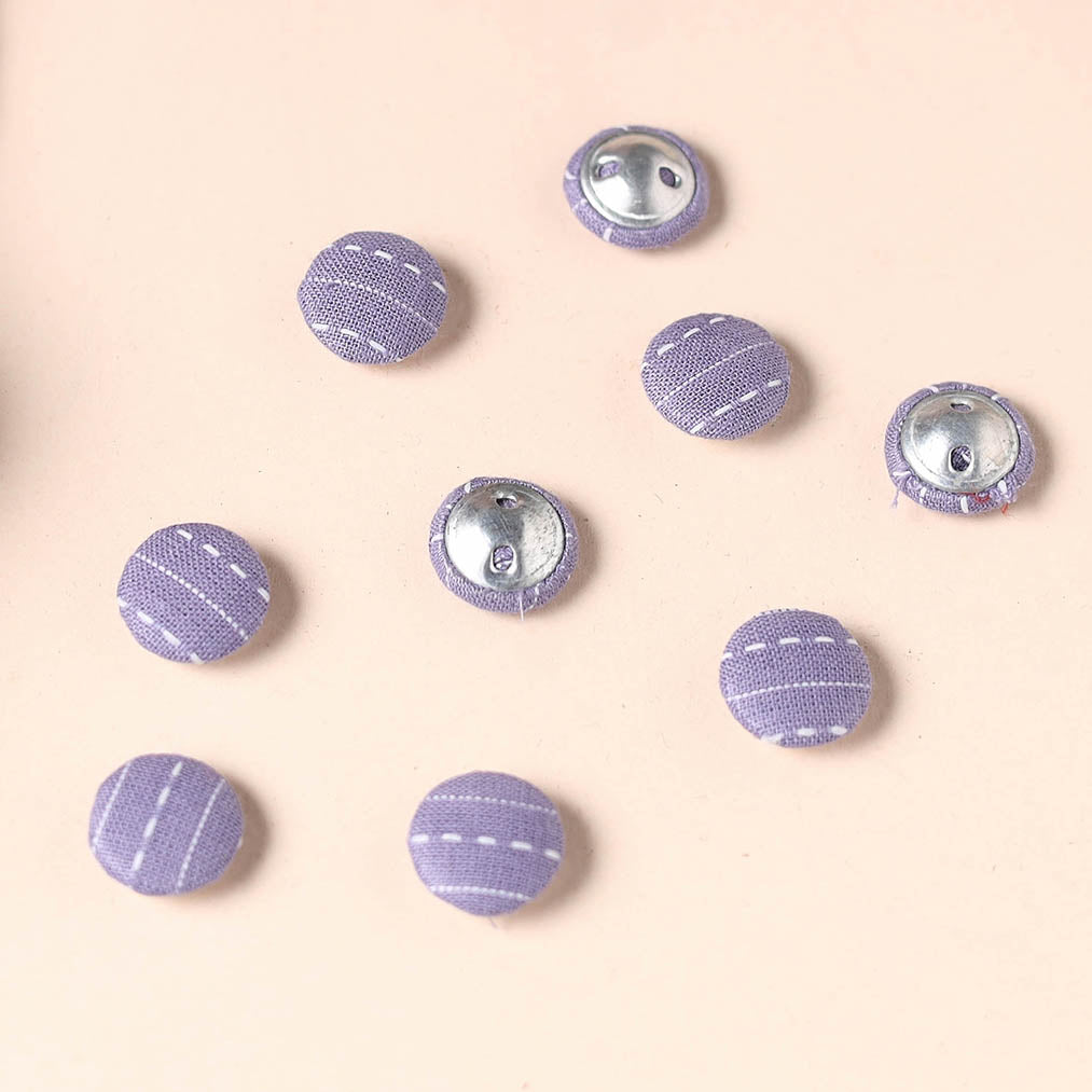  Buttonbaaz Handmade Fabric Button Small 